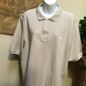BURBERRY CLASSIC FIT Polo shirt, collared, two buttons, size XL